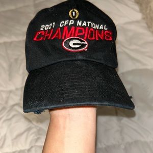 UGA Georgia national championship hat